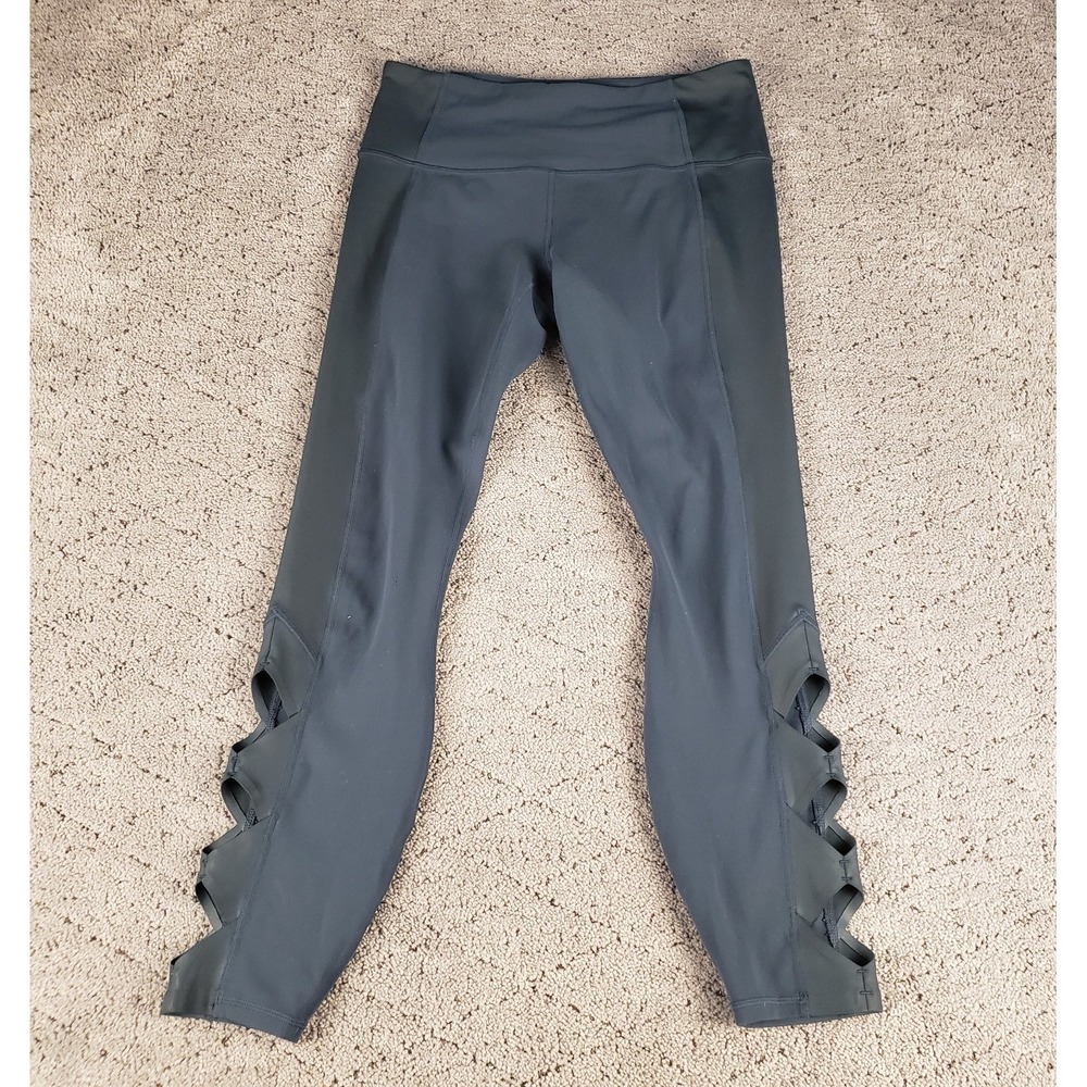 Athleta Leggings Womens S Blue Cobra Tight Compression Pull On Athleisure Gym